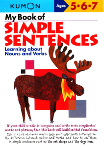 My Book of Simple Sentences