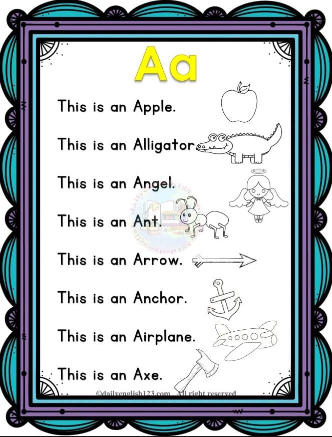 Alphabet For Kids