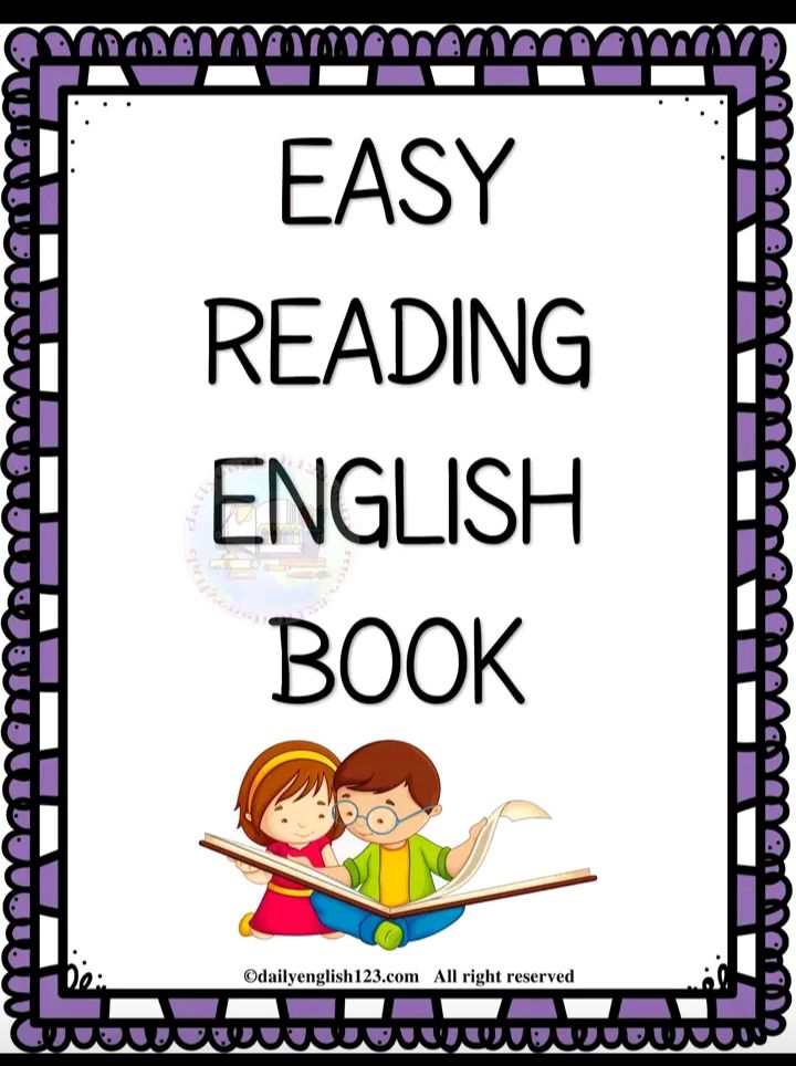 Easy Reading English book