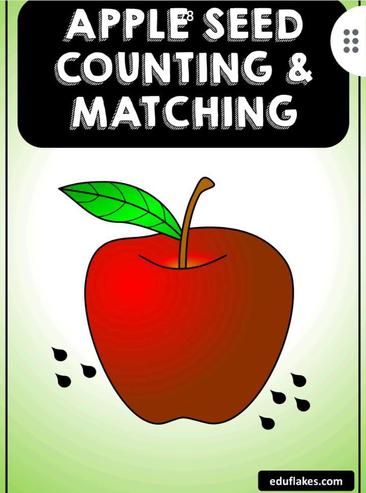 APPLE SEED COUNTING & MATCHING