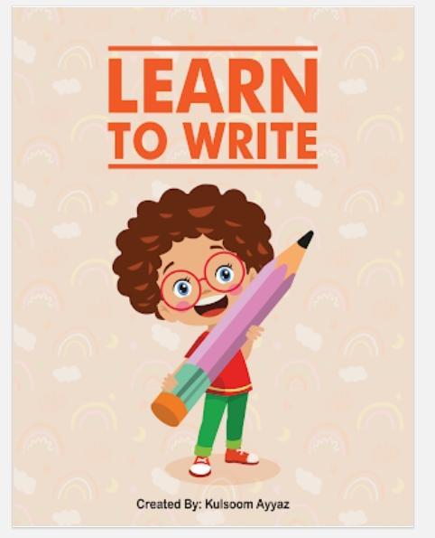 LEARN TO WRITE